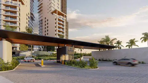 Alberca y área de descanso