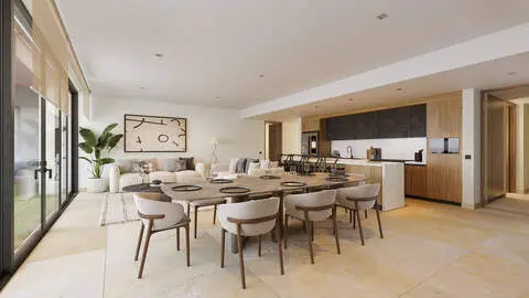 Terraza con vista panorámica