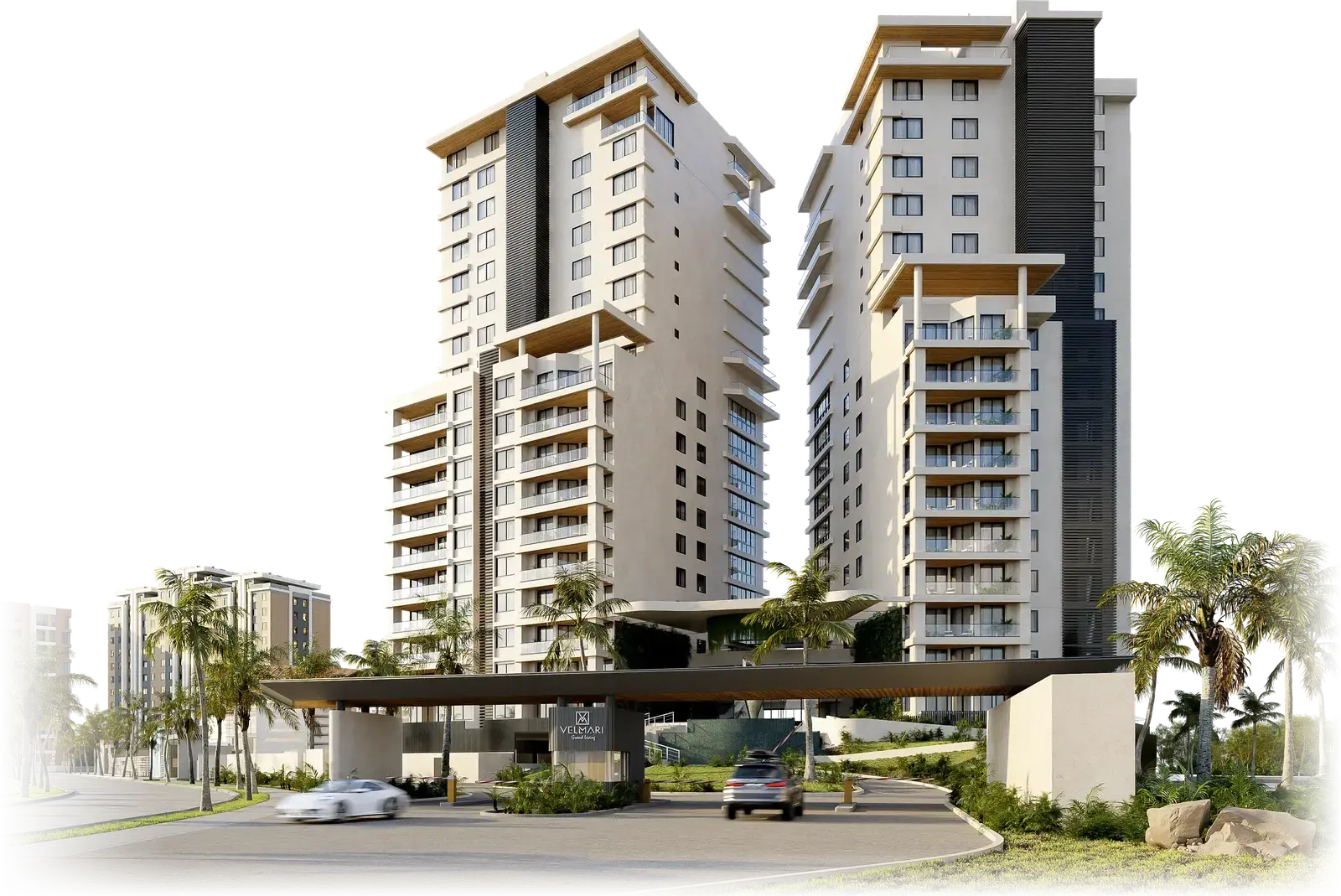 Estilo de vida de lujo frente al mar en Puerto Cancún