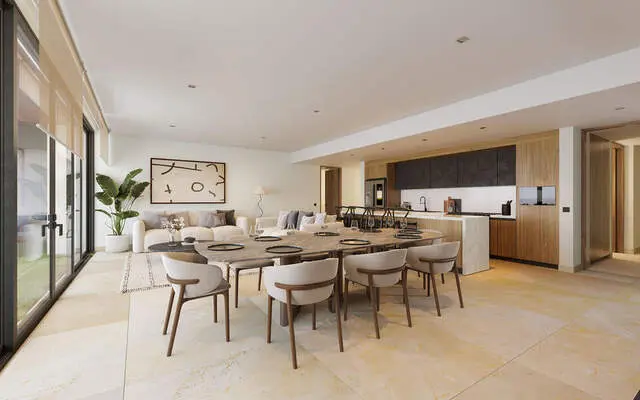 Terraza de residencia Vellmari