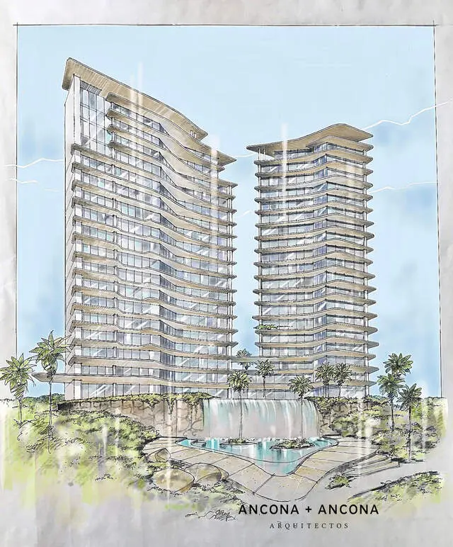 Render arquitectónico de Vellmari por A+A